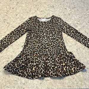 Bonnie Jean Leopard Tunic Top